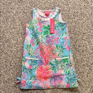 Lilly Pulitzer girl medium (6-7) shift dress NWT